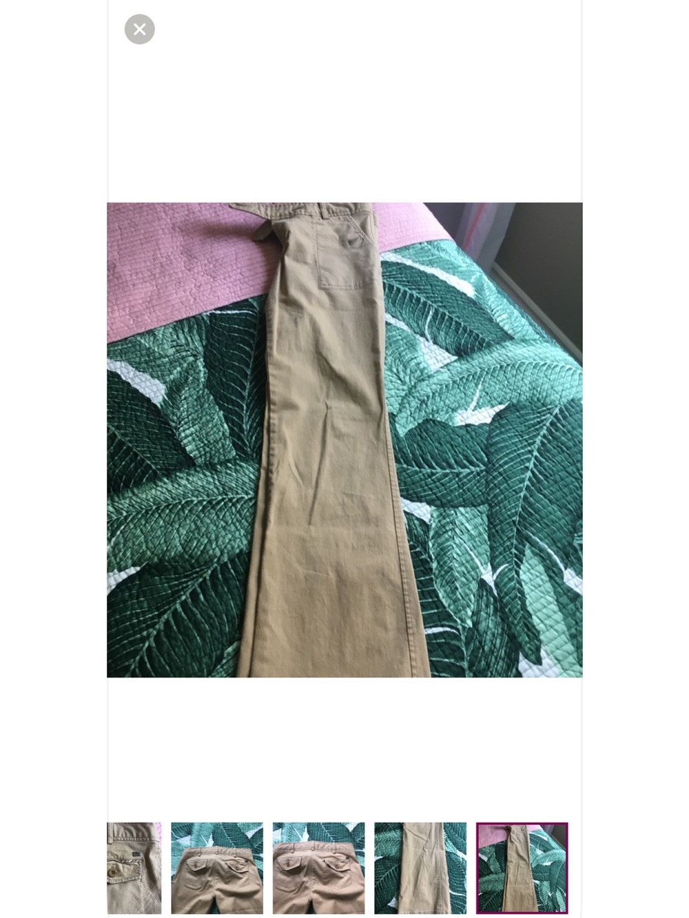 Abercrombie and fitch Classic Khaki Pants - Tan